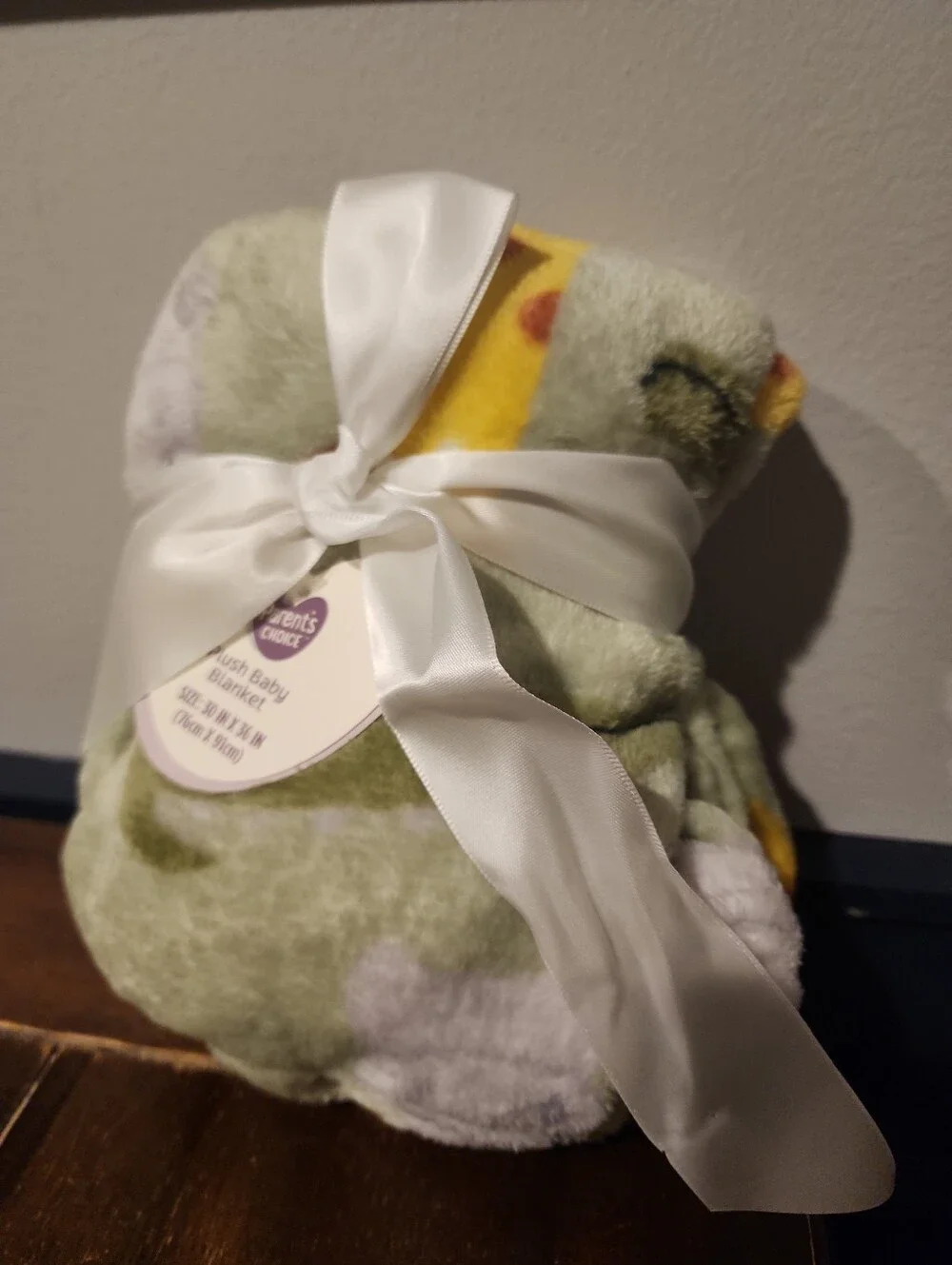 Parents Choice Alligator Crocodile Plush Baby Blanket Jungle Giraffe